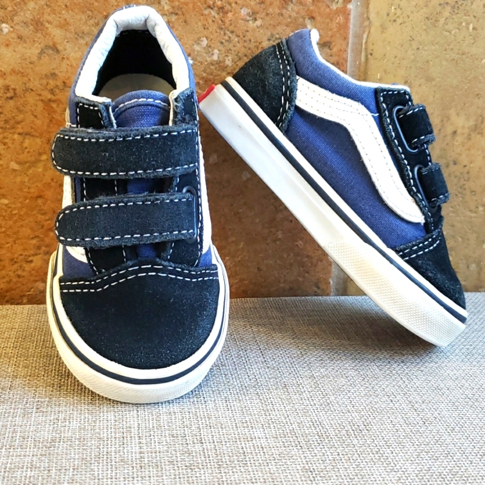 Vans Old Skool in Navy Toddler 5.5
